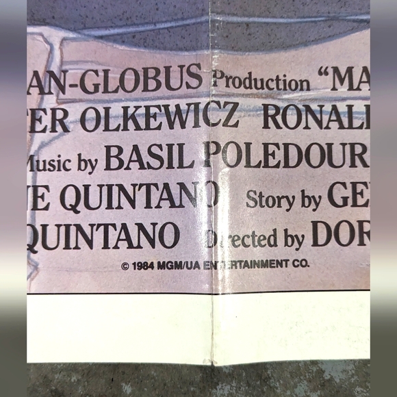 Vintage Rare 1984 Making The Grade Original Theater Movie Promo Poster - Picture 2 of 7